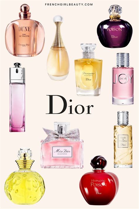 christian dior perfume for her|christian dior perfumes list.